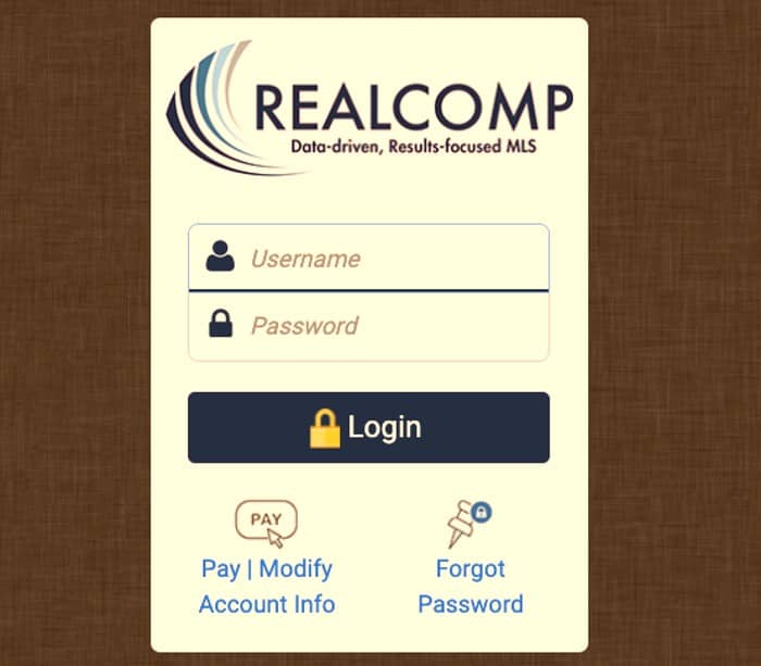 realcomponline - login